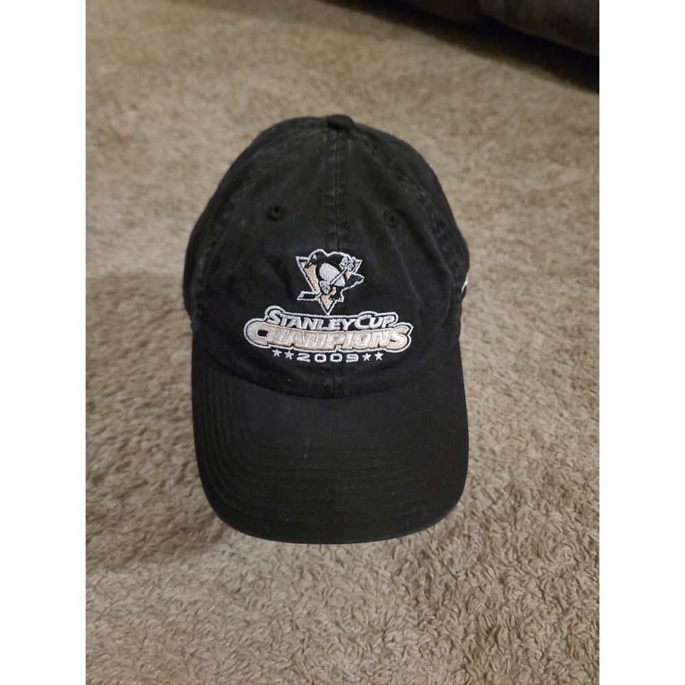 Pittsburgh Penguins Hat NHL 2009 Stanley Cup Champions Hockey New Era